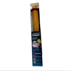 Joseph Joseph Adjustable Rolling Pin NWT
